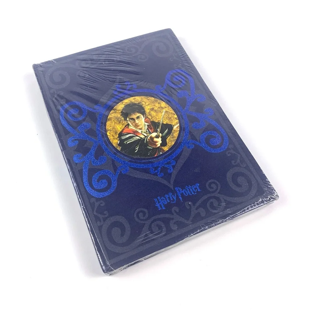 VTG Harry Potter & The Prisoner of Azkaban Flocked Blue Journal Gryffindor Hot T